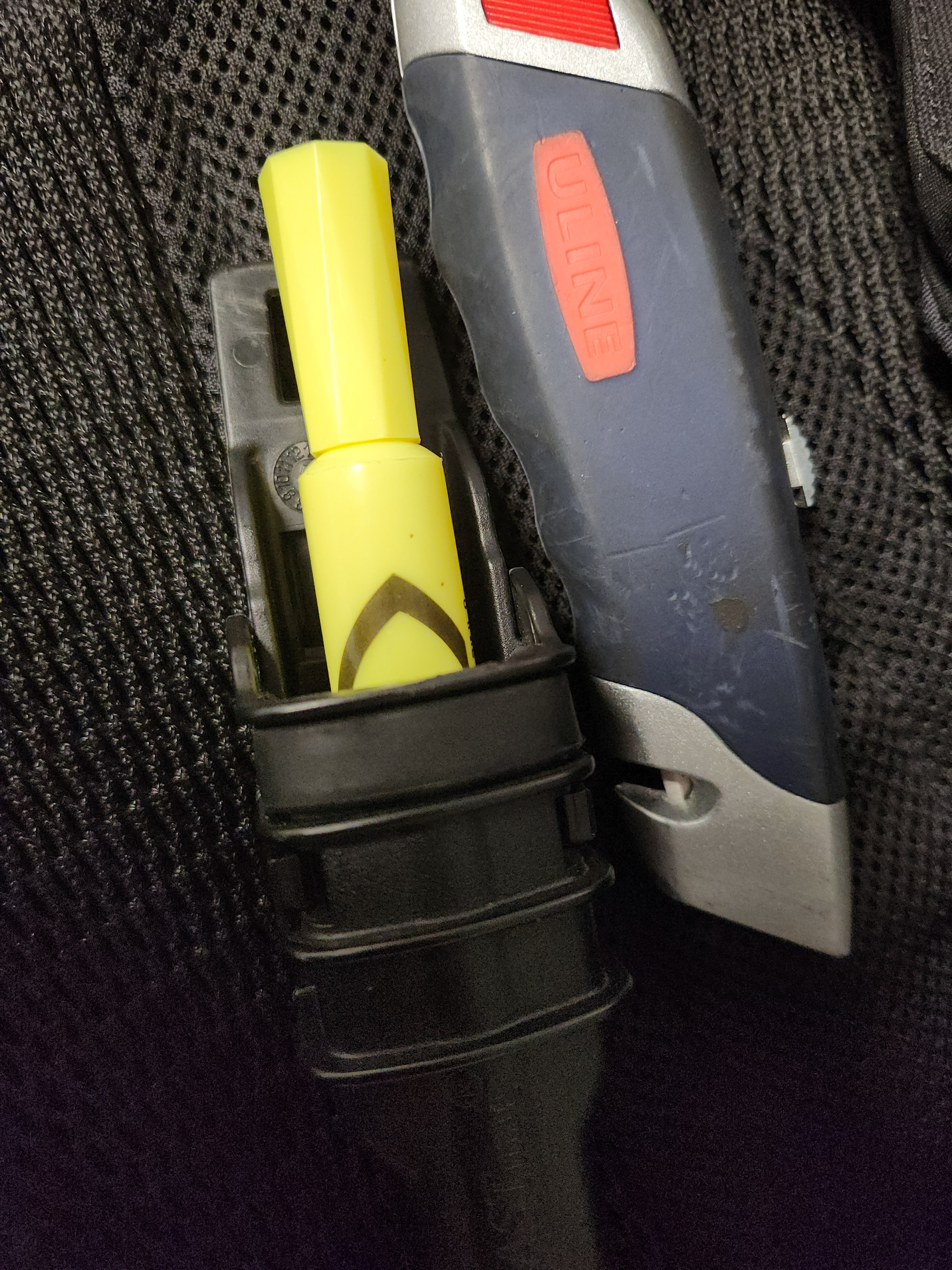 a Hi-Liter marker in the fastmag pistol pouch